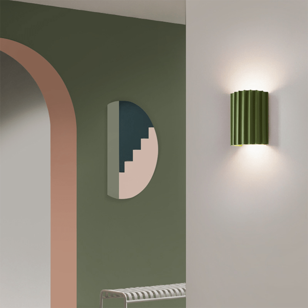 Lumière Halvcirkelformad Vägglampa