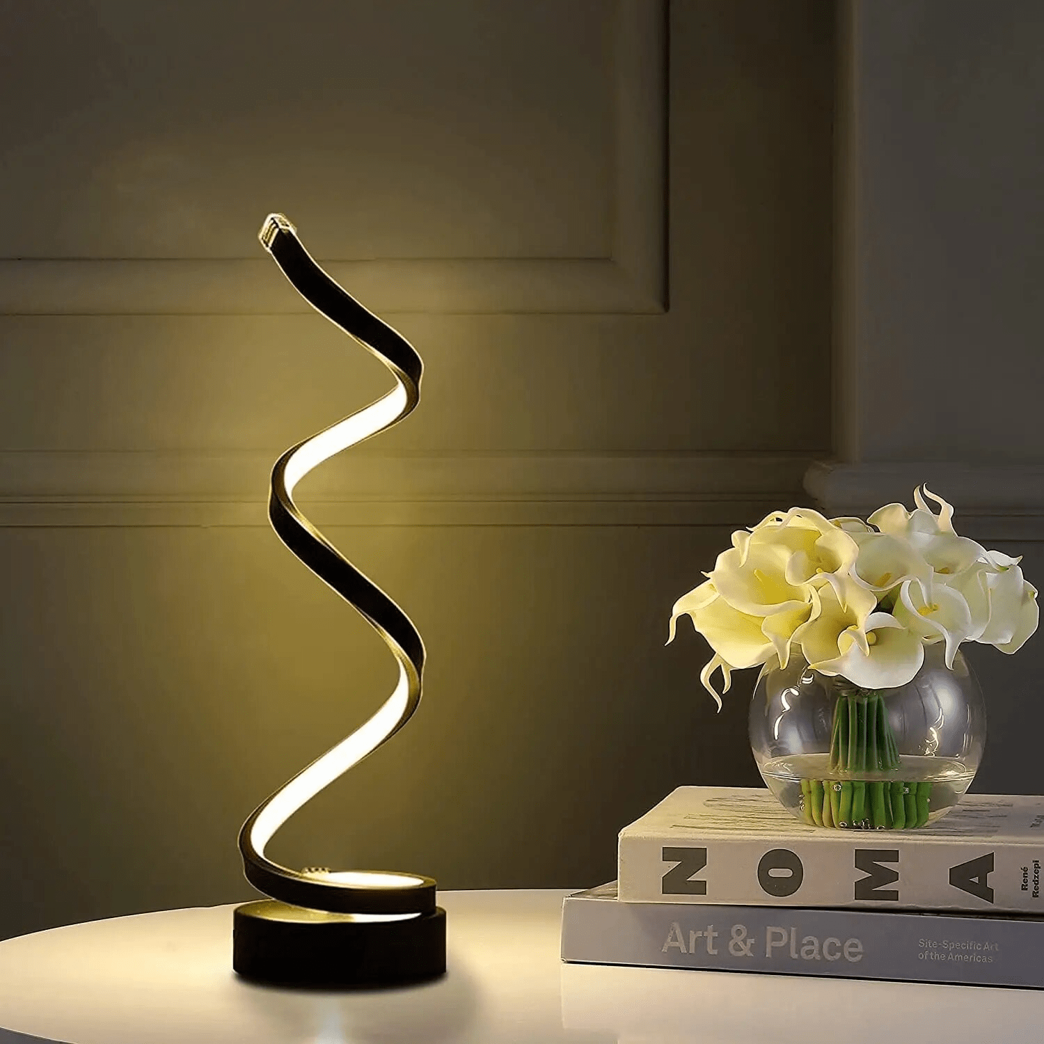 Lumina Spiralbordslampa