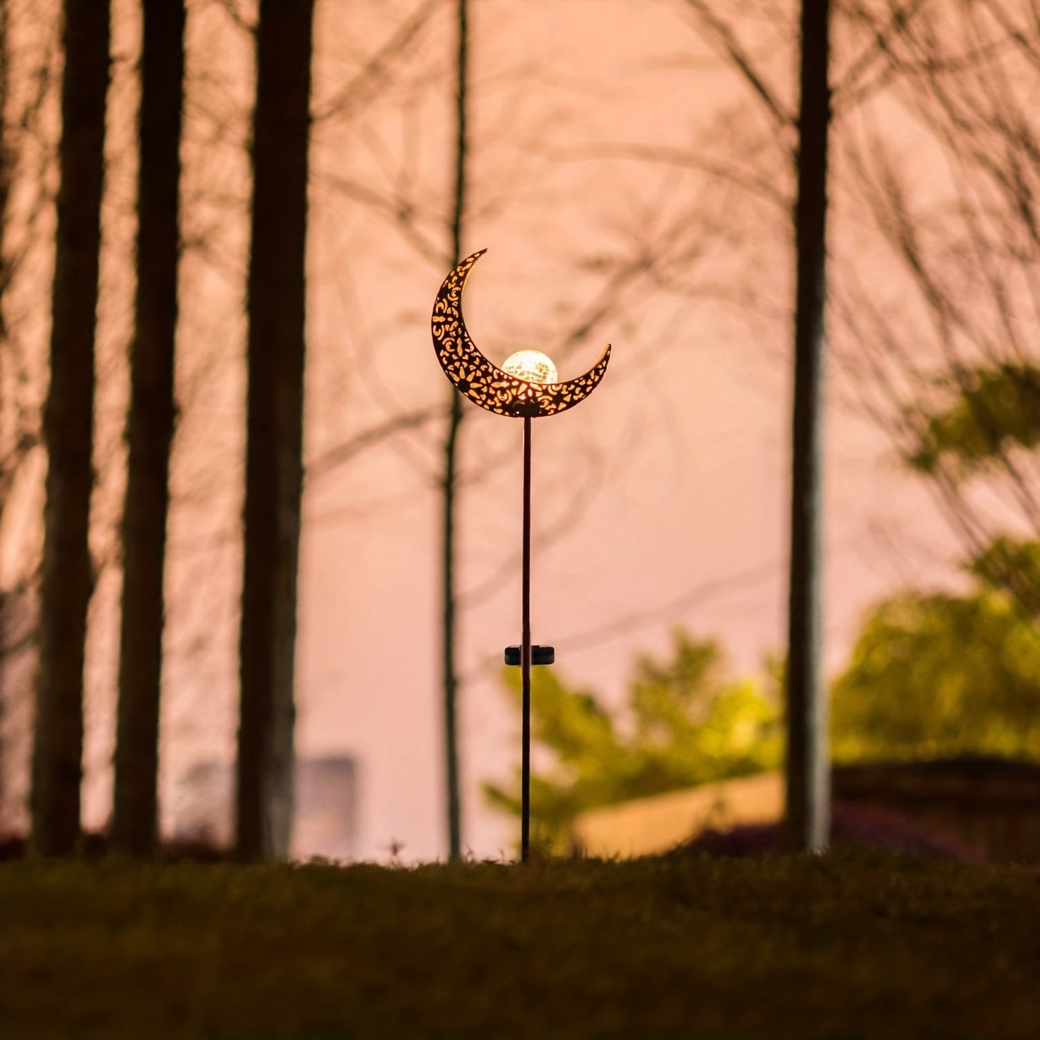 Opal Celestial Moon Trädgårdslampa