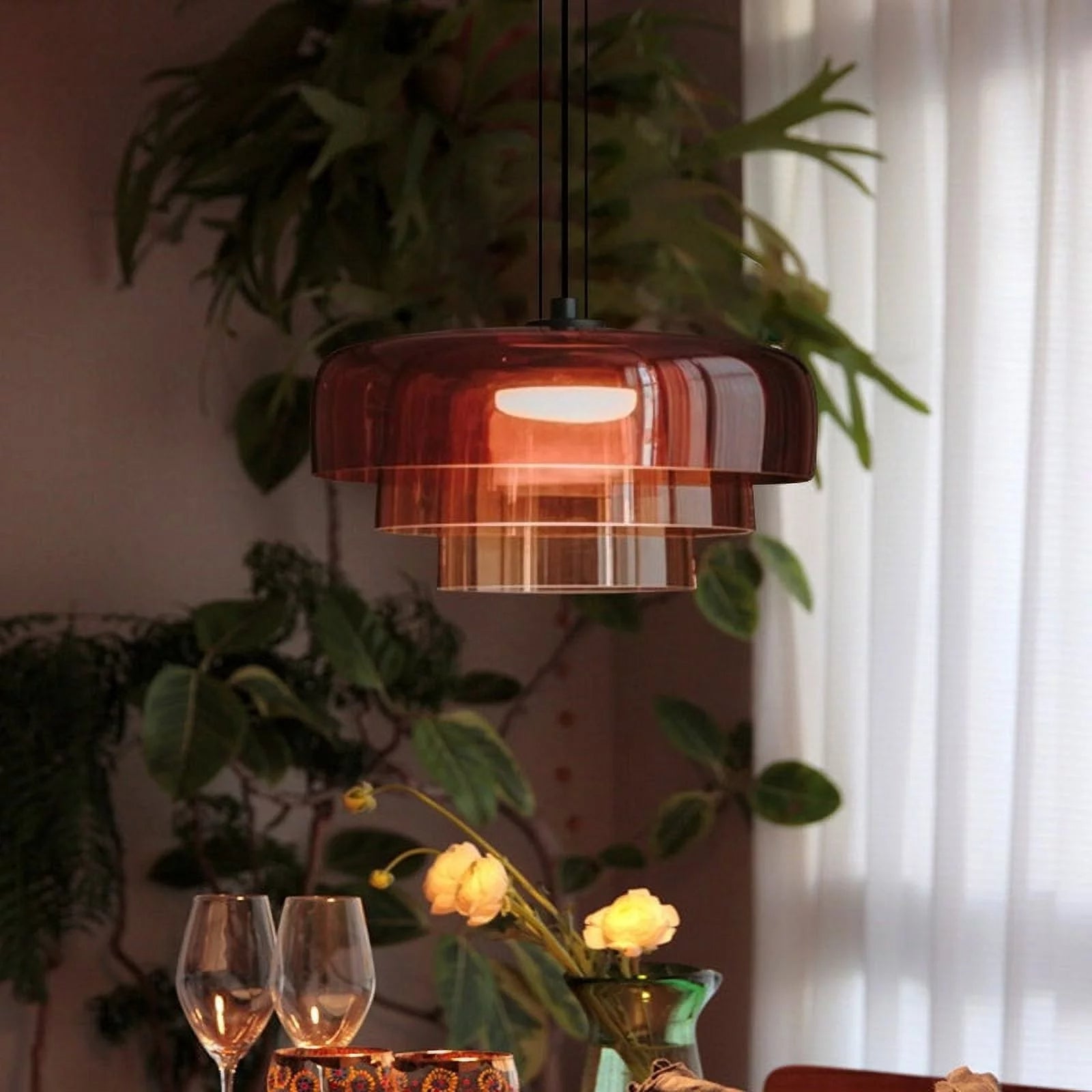 Ozone Nordisk Glas-Hänglampa
