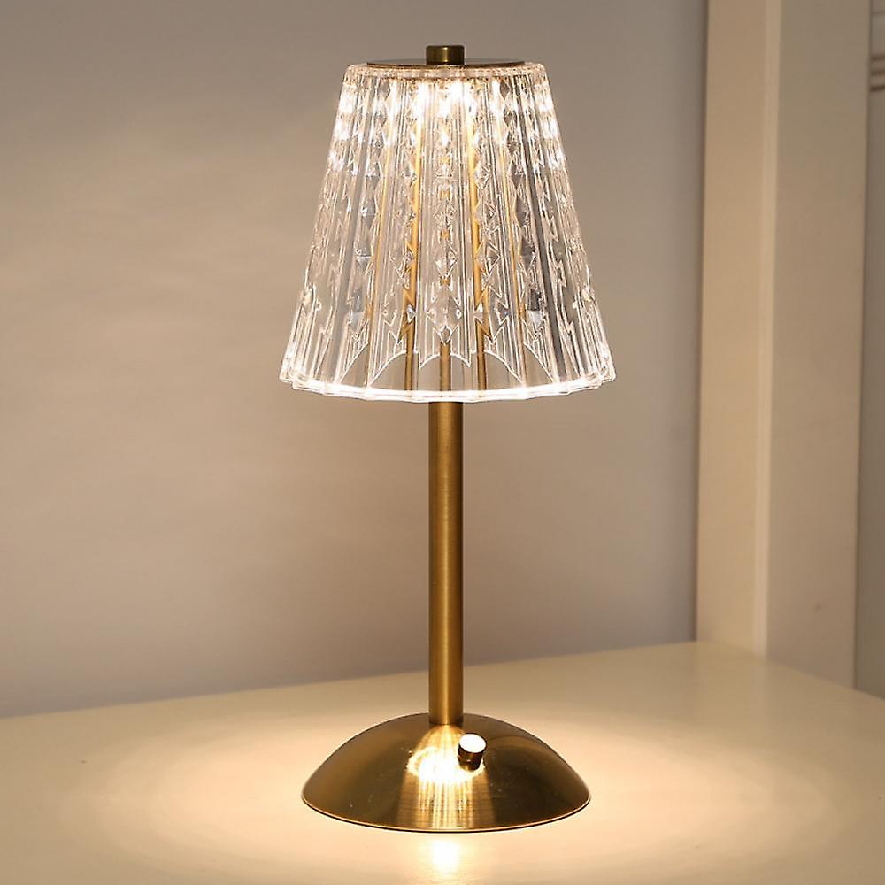 Pharos Gyllene Kristaller Bordslampa
