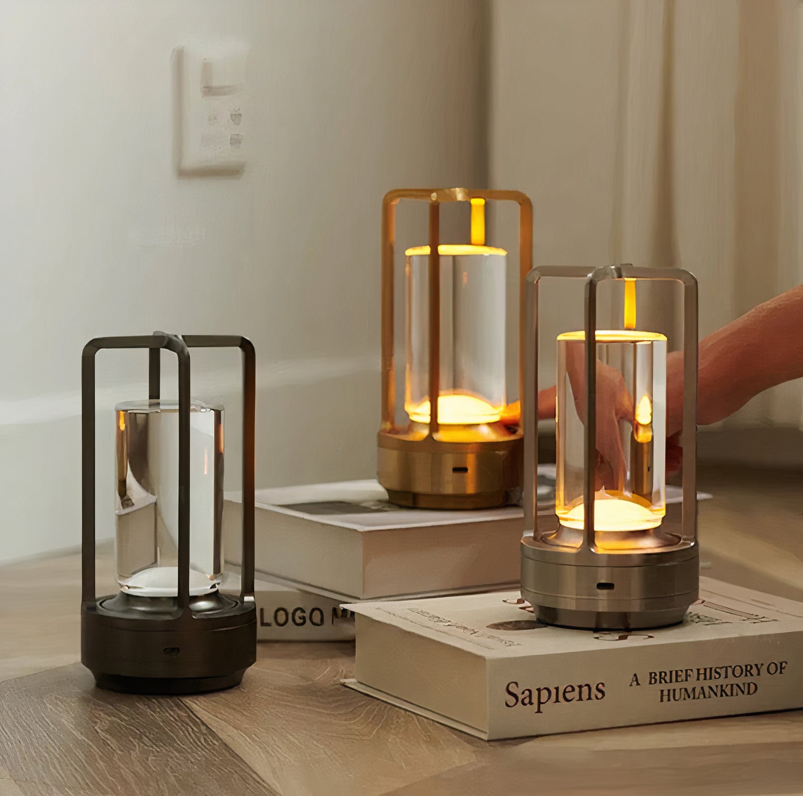 Radiance Glas Touch-Lampa