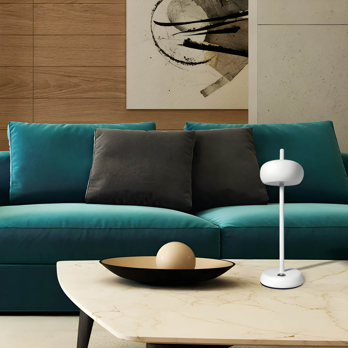Sunlux Minimalistisk Trådlös Bordslampa