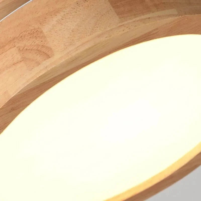 WoodLight Skandinavisk Trä Taklampa