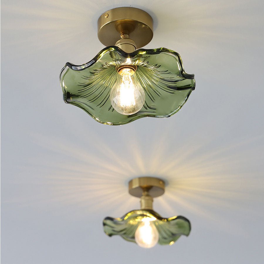 Zenith Hibiscus-Glas-Taklampa