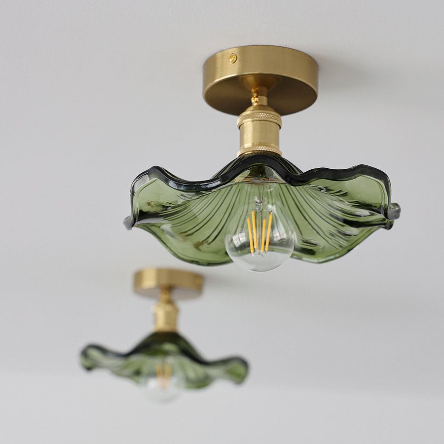 Zenith Hibiscus-Glas-Taklampa