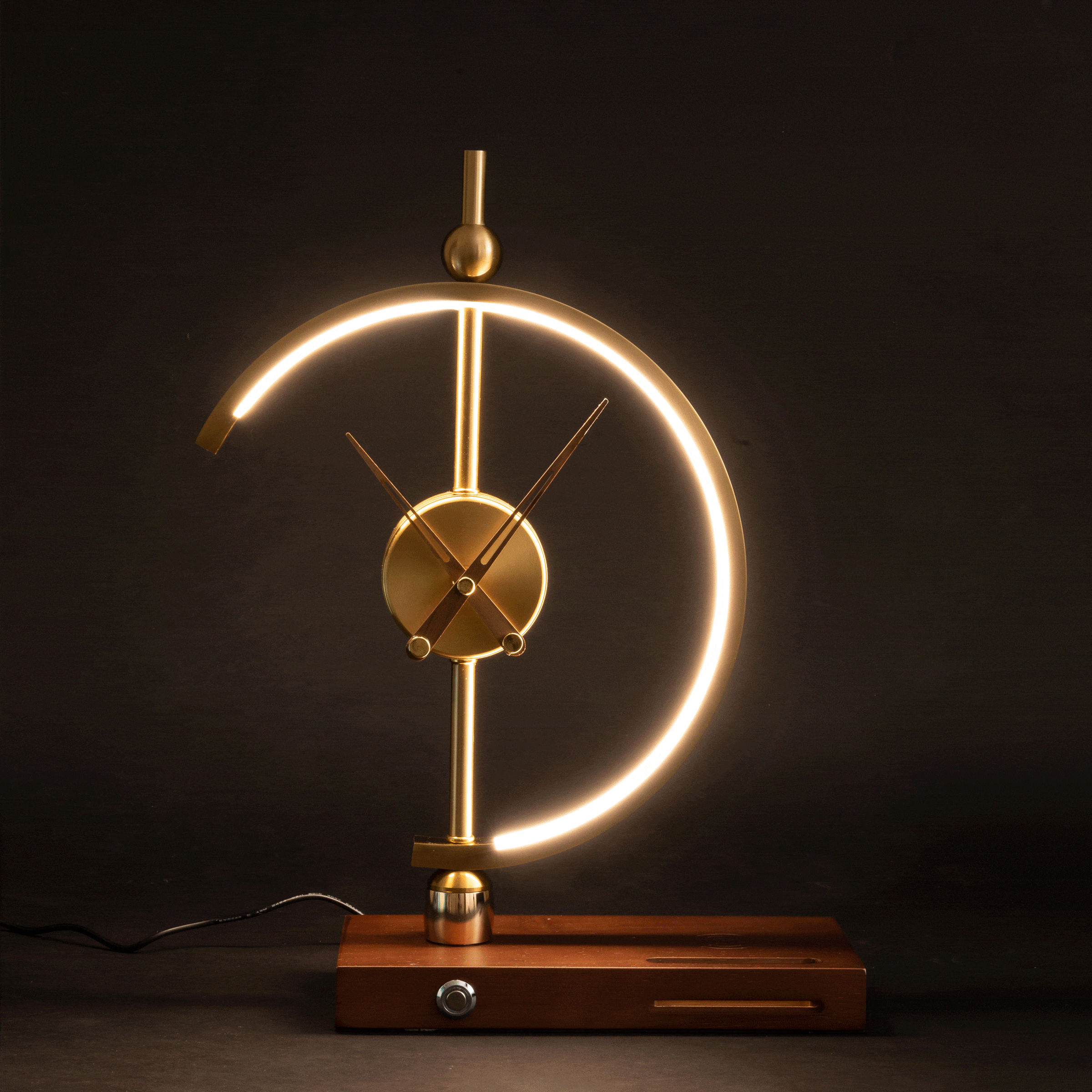 Phare Clock Bordslampa
