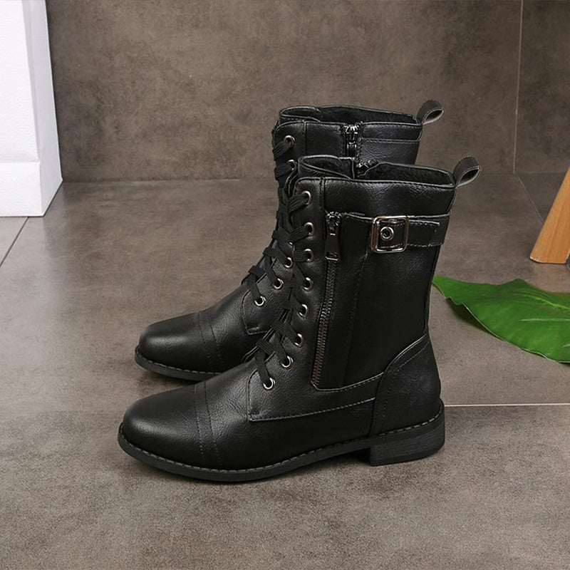 Bella | Stiliga Dragkedje Boots