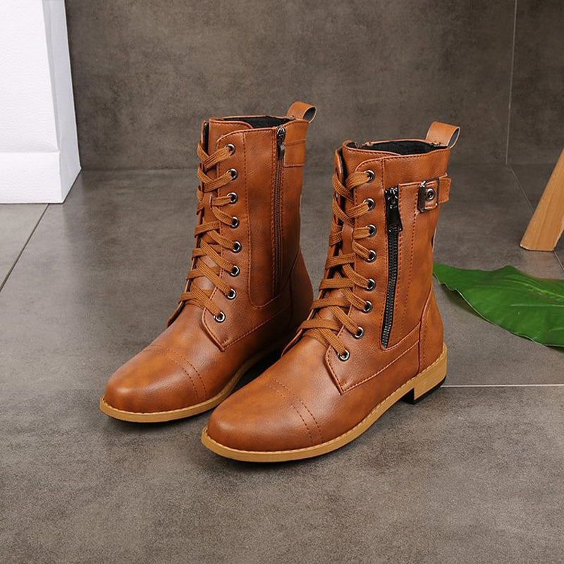 Bella | Stiliga Dragkedje Boots