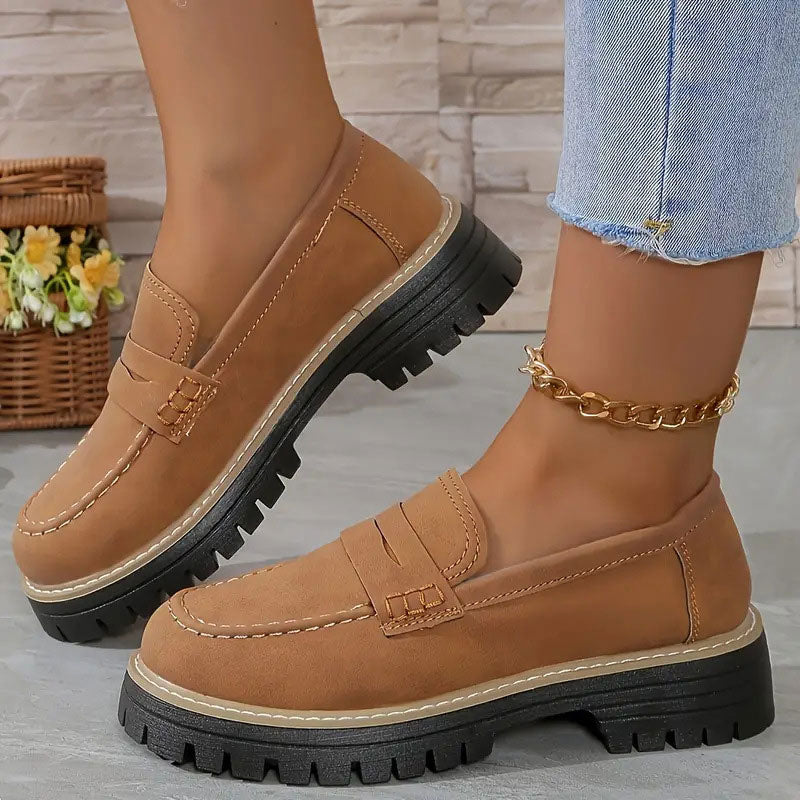 Jade | Bekväma chunky loafers för kvinnor