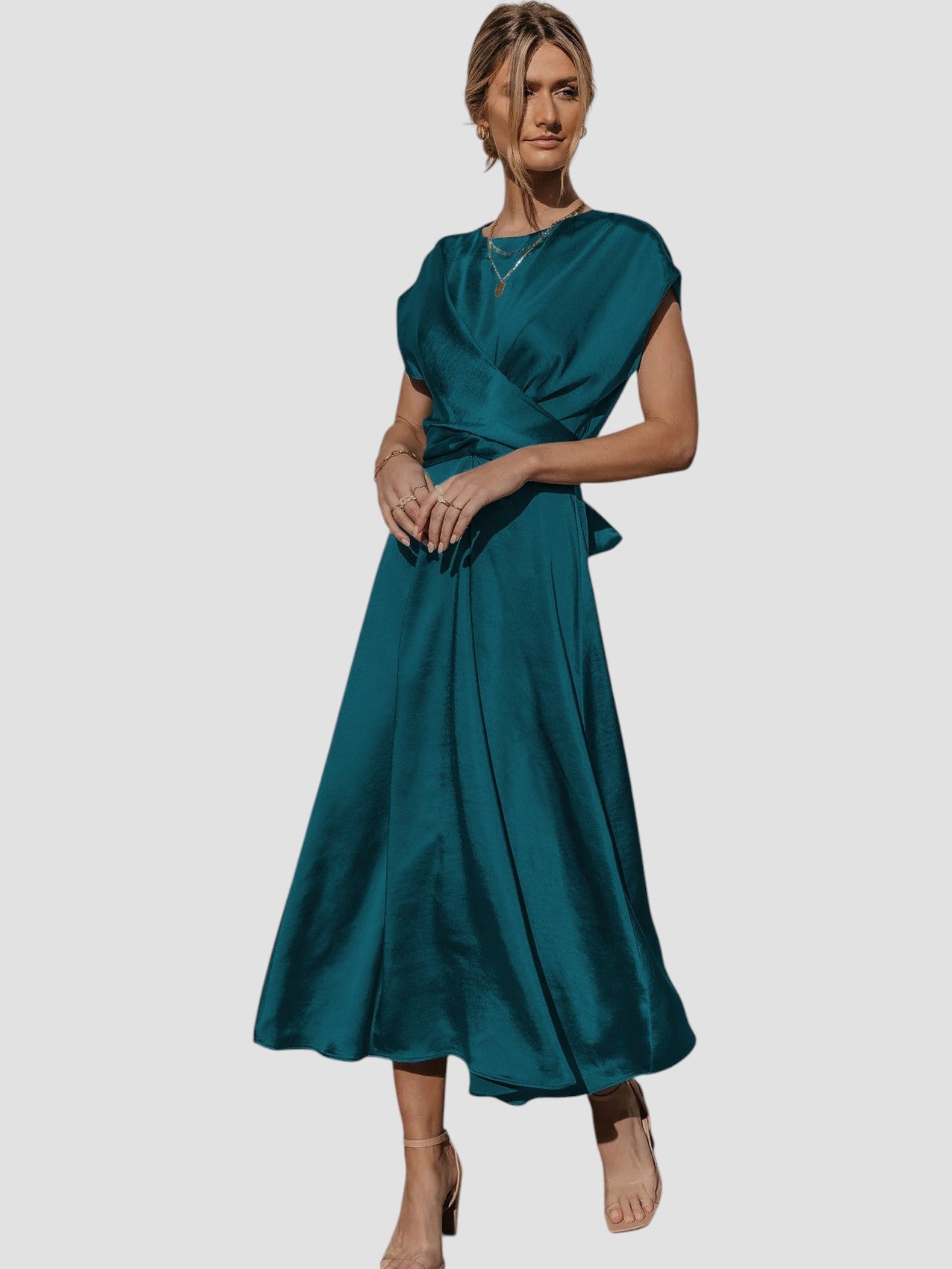 Leanna | Elegant Midi Klänning