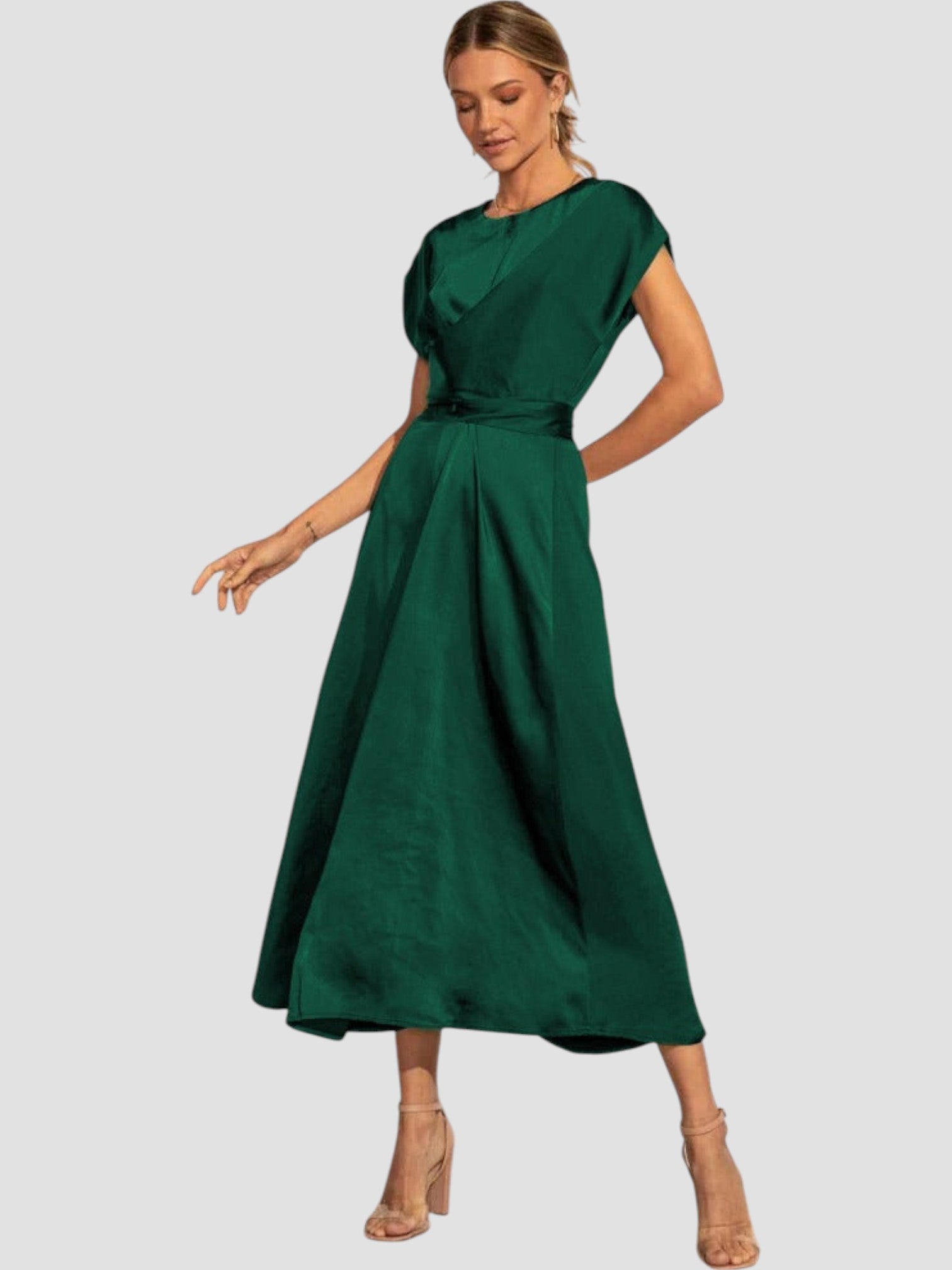 Leanna | Elegant Midi Klänning