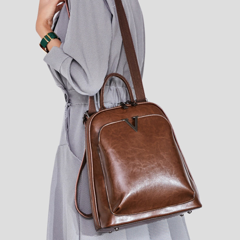 Chic Konvertibel Ryggsäck/Tote Bag
