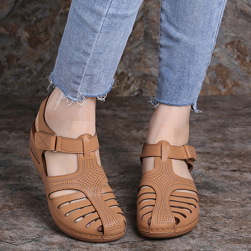 Ellie| Ortopediska Sandaler med Fotvalvsstöd och Hög Komfort