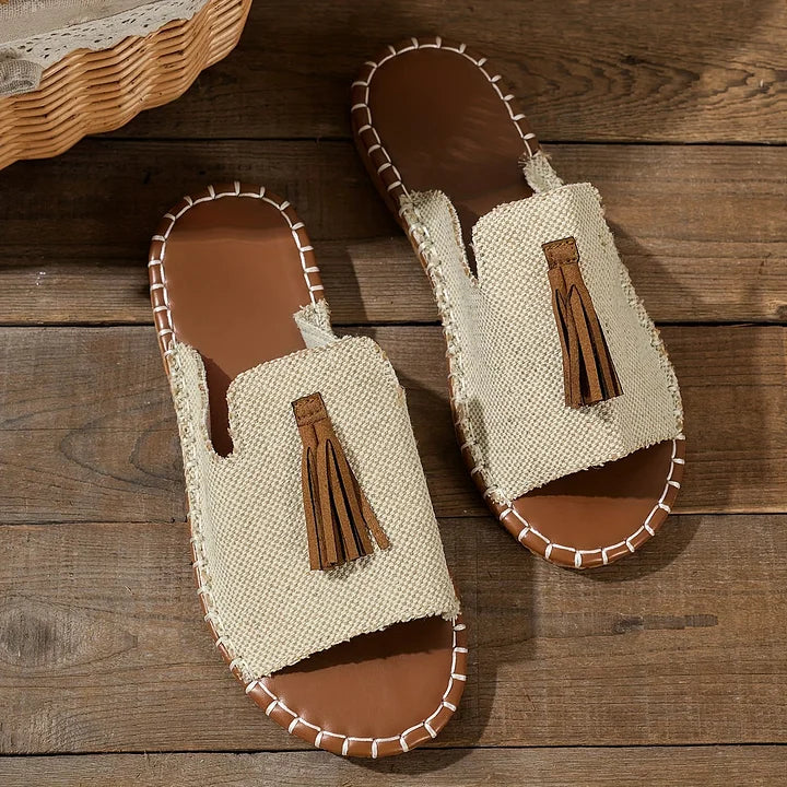 Leena - Bekväma platta ortopediska sandaler