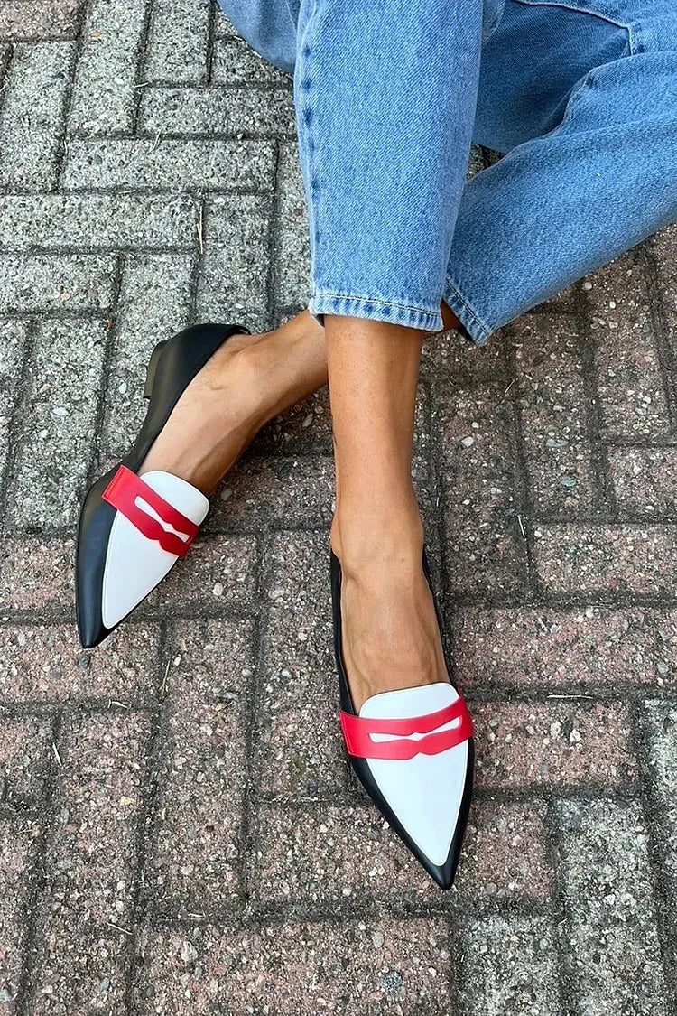 ILSE | PATCHWORK LOAFERS MED FÄRGBLOCK