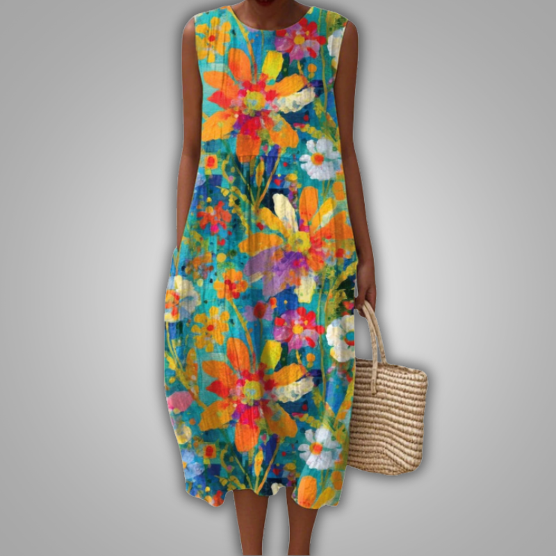 Solene | Tropic Bloom Klänning