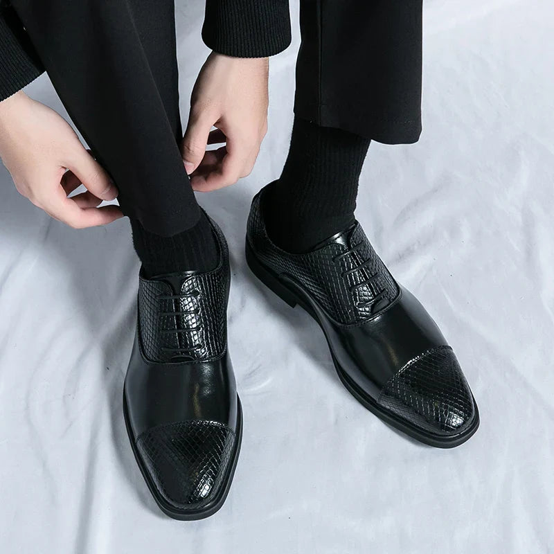 Slyther Luxe Mönstrade Brogues