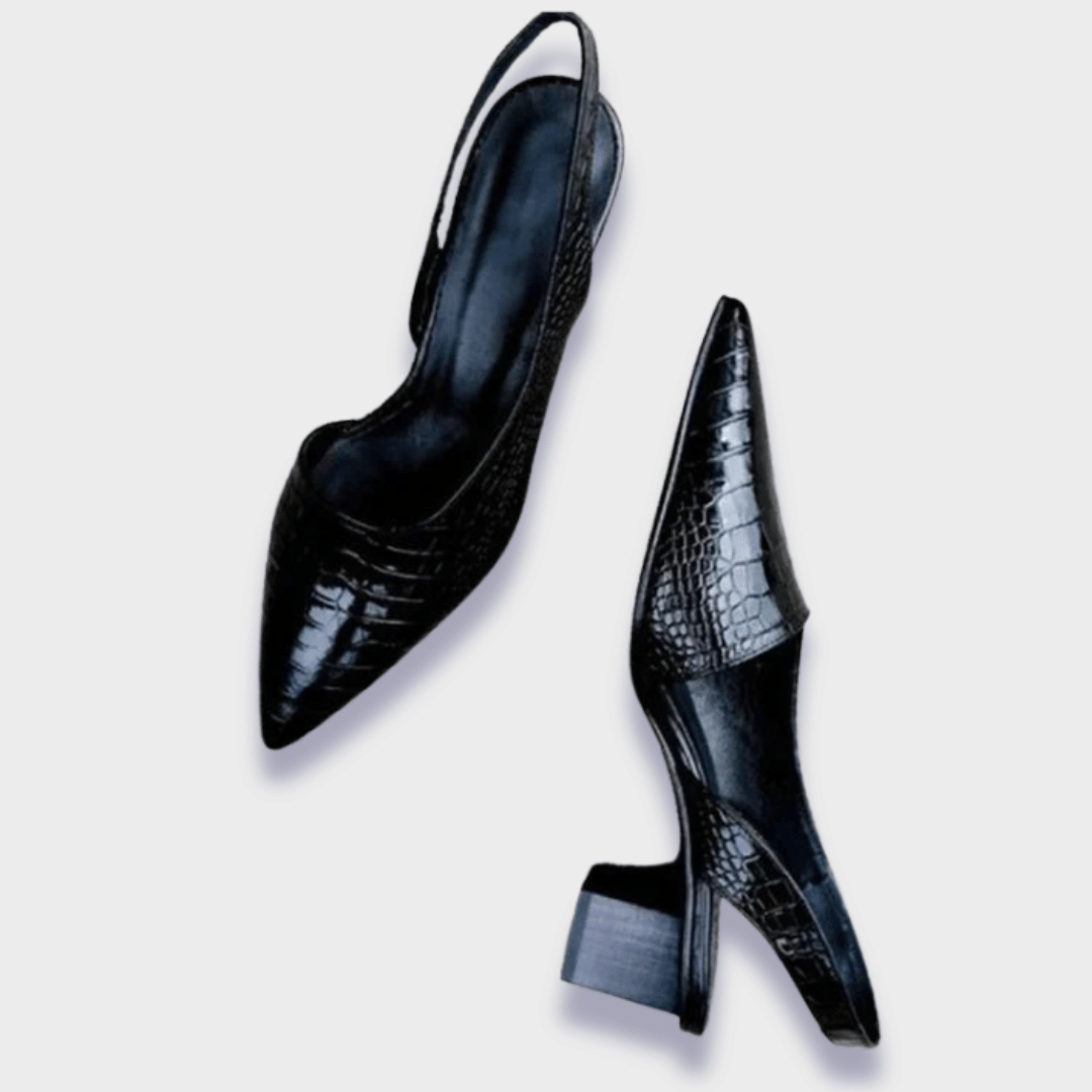 Silja - Ortopediska pumps i konstläder