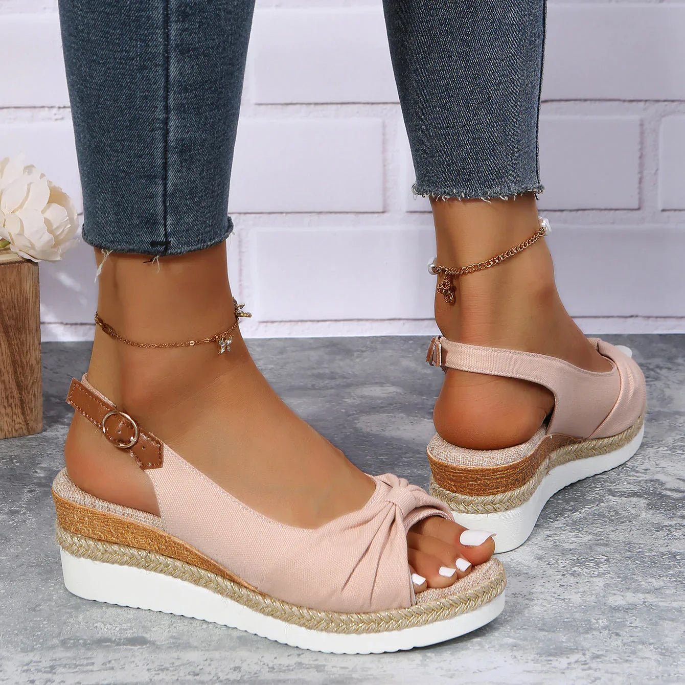 Tessa - Eleganta Boho Sandaler