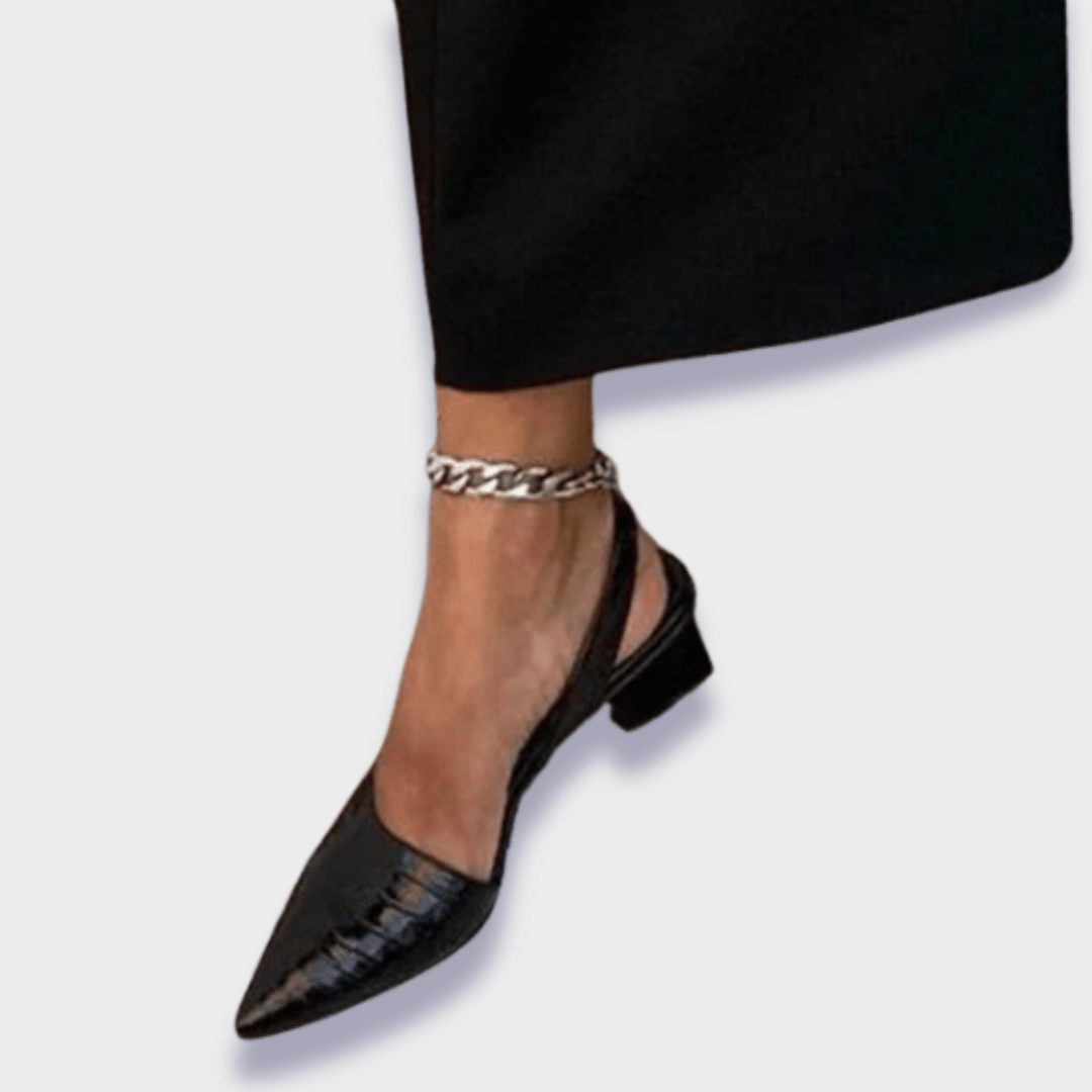 Silja - Ortopediska pumps i konstläder