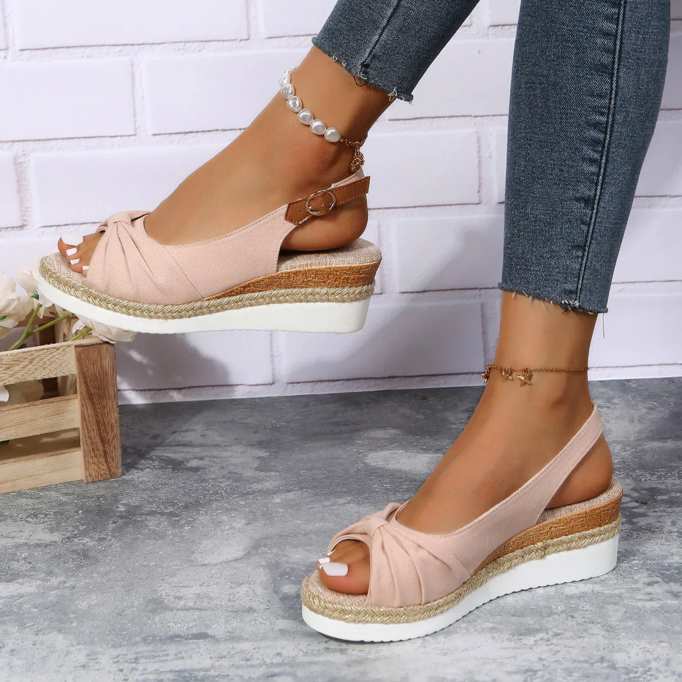 Tessa - Eleganta Boho Sandaler