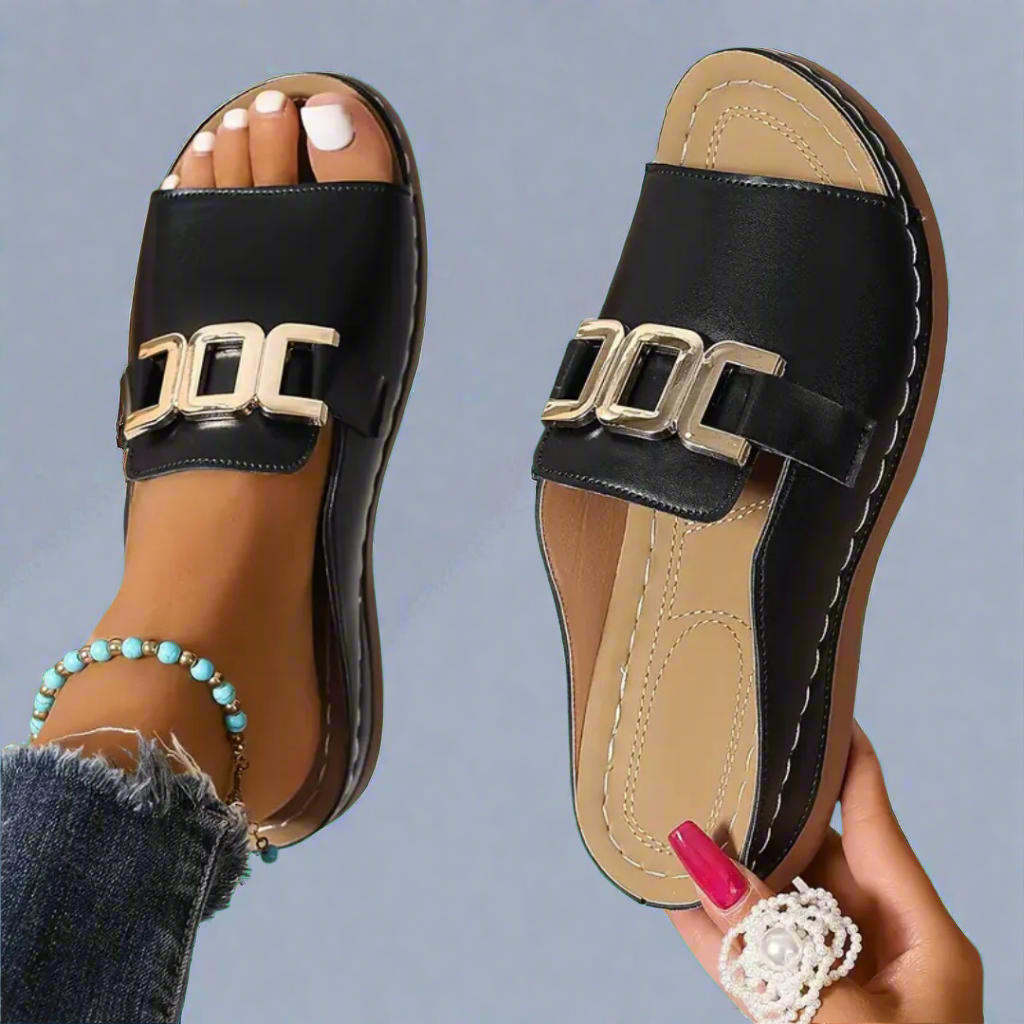 Margrethe - Elegant ortopedisk sandal