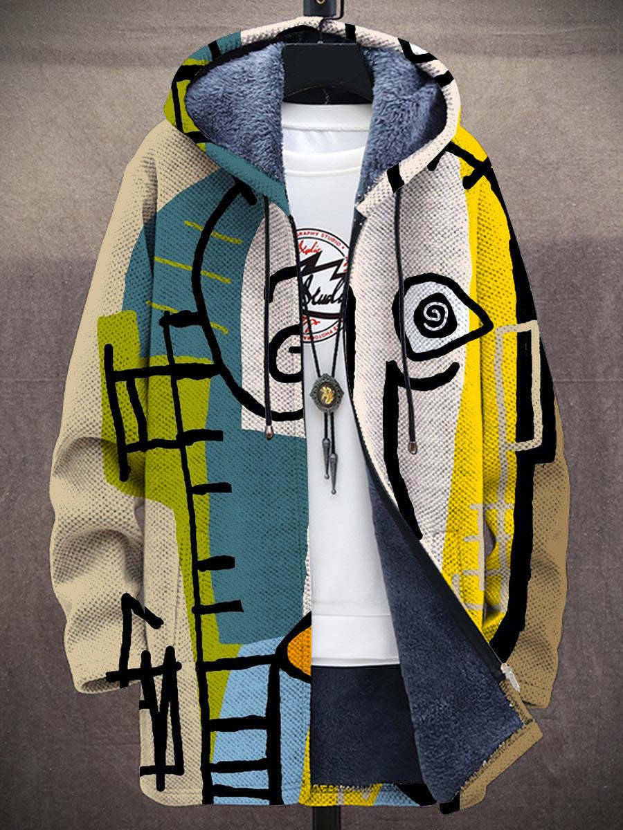 Casey | Lyxig Hoodie Inspirerad av Konst