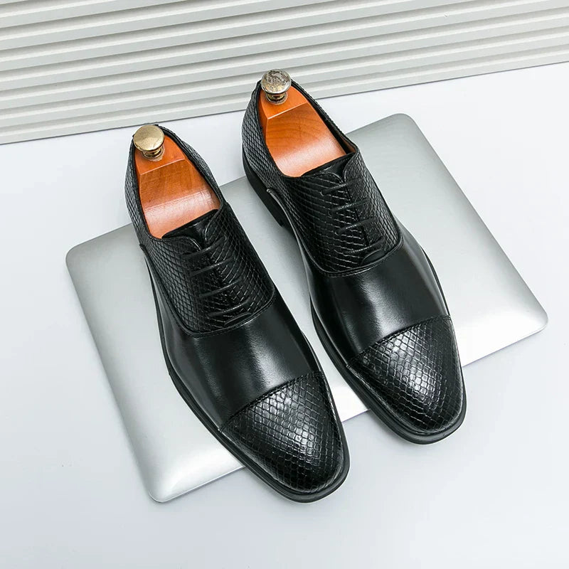 Slyther Luxe Mönstrade Brogues