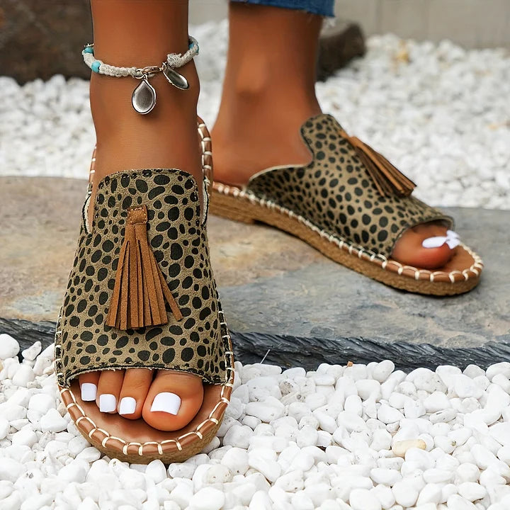 Leena - Bekväma platta ortopediska sandaler