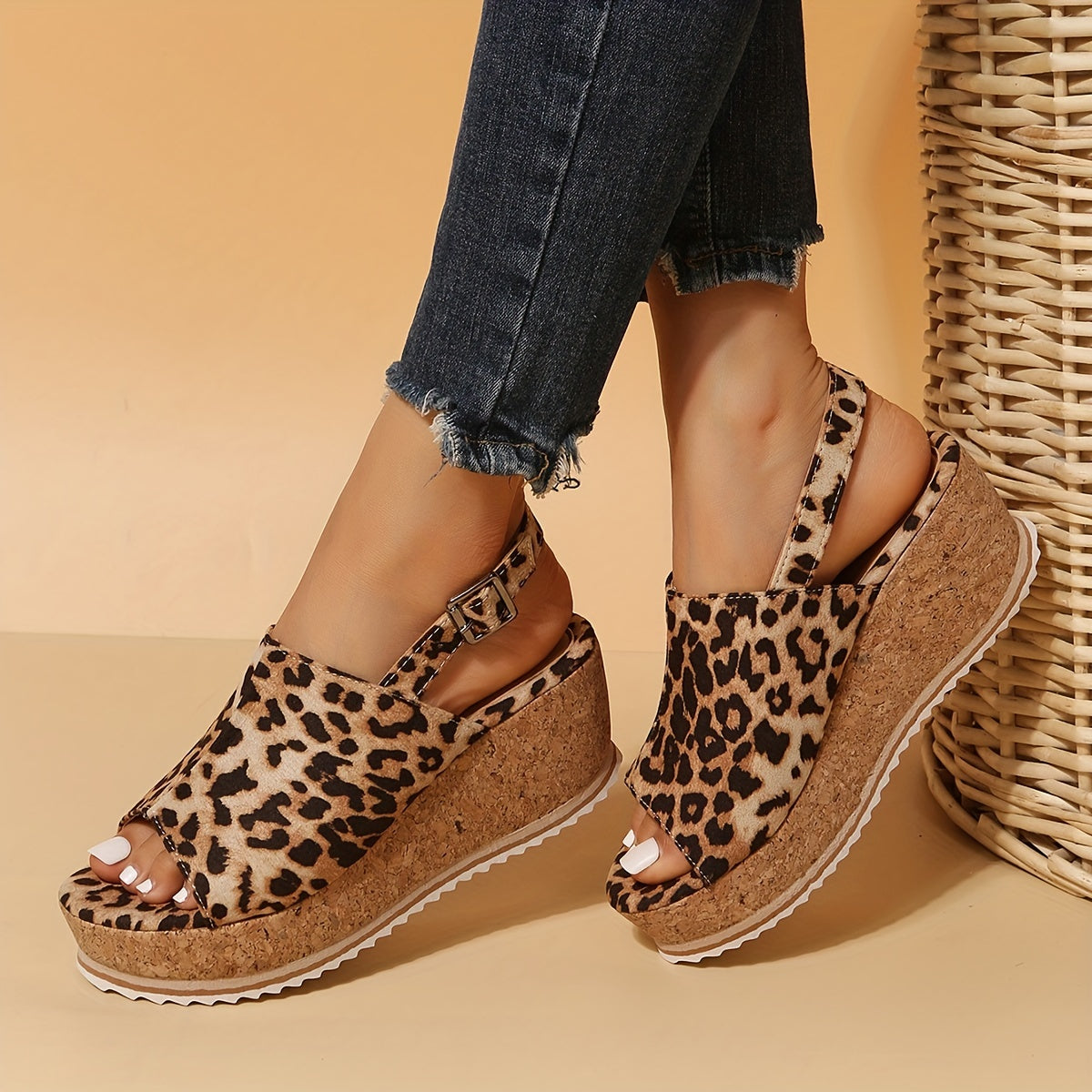Savanna Slingback Wedge Sandaler
