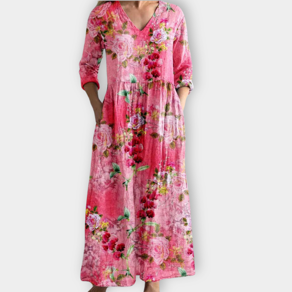 Ysora | Boho Maxiklänning i mjukt premiumtyg