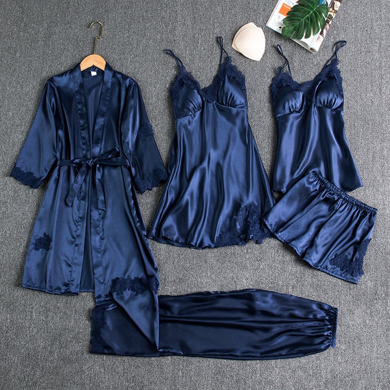 Evelynn | Kvinnors 5-delars Nattklädes Set
