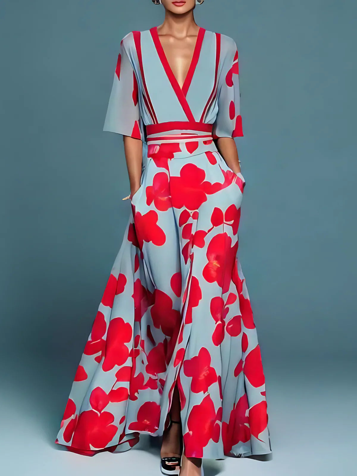 Helena | ELEGANT BLOMSTERTKLÄDNAD