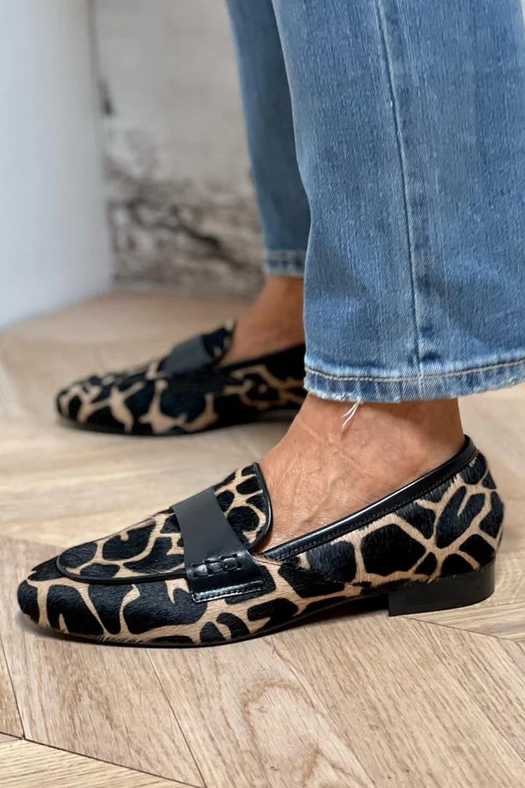 JOOSJE | MYSIG CHIC LOAFERS MED KOSSMÖNSTER