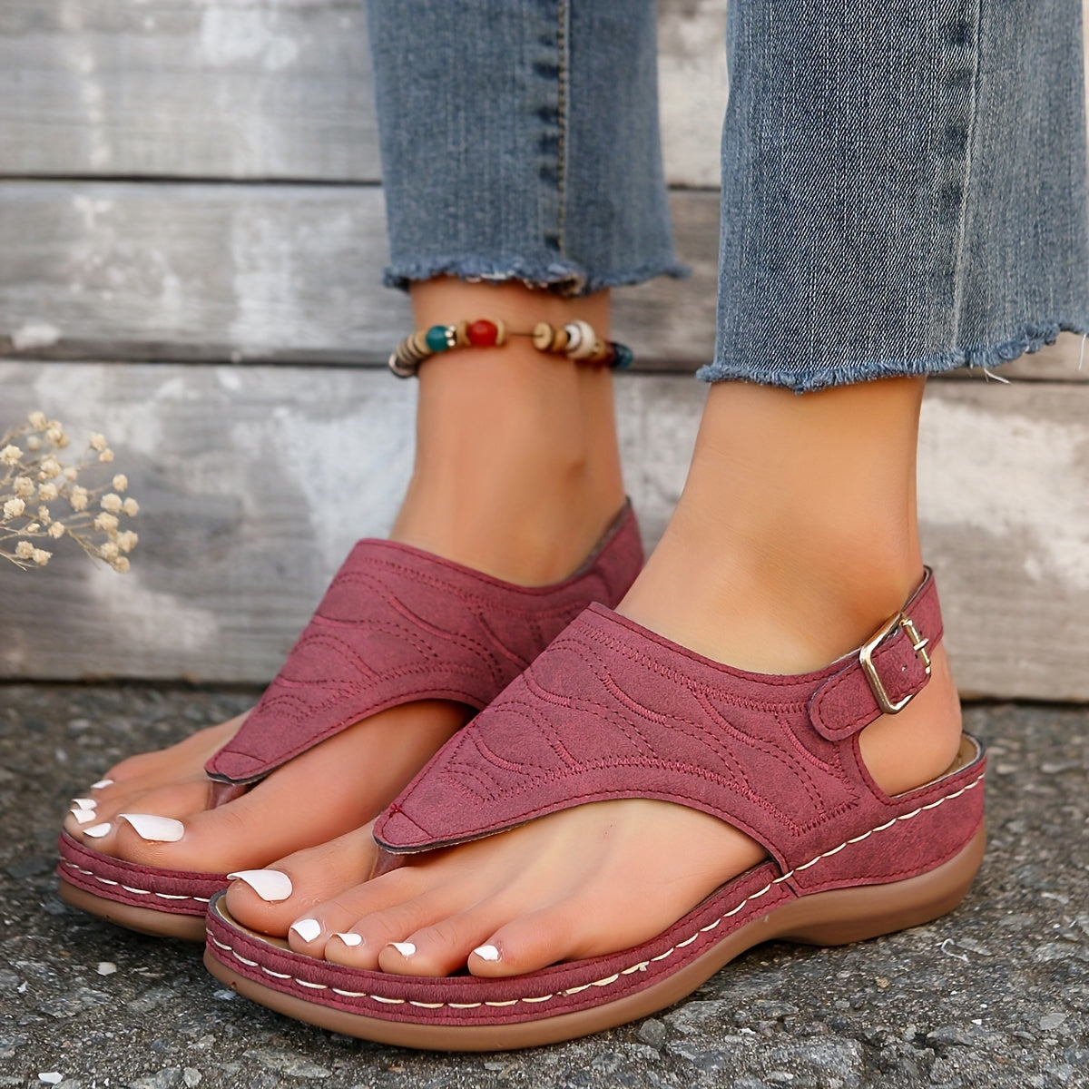 Breeze Clip Tå Sandaler - Inbyggt stöd