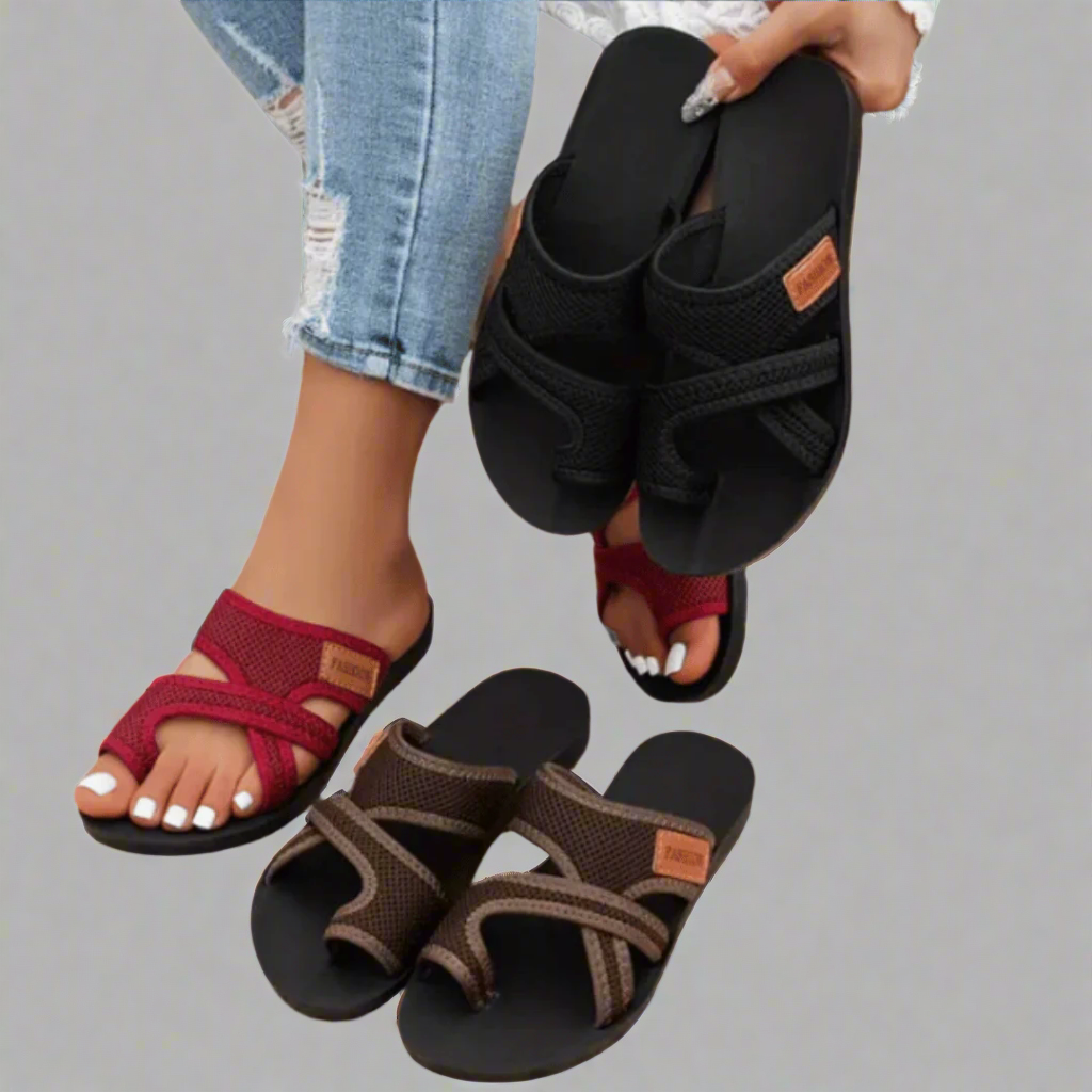 Greta | Andningsbara Mesh Sandaler