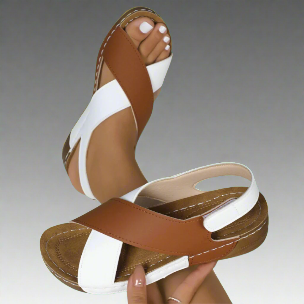 Solveig | Ultraflata, Bekväma Ortopediska Sandaler