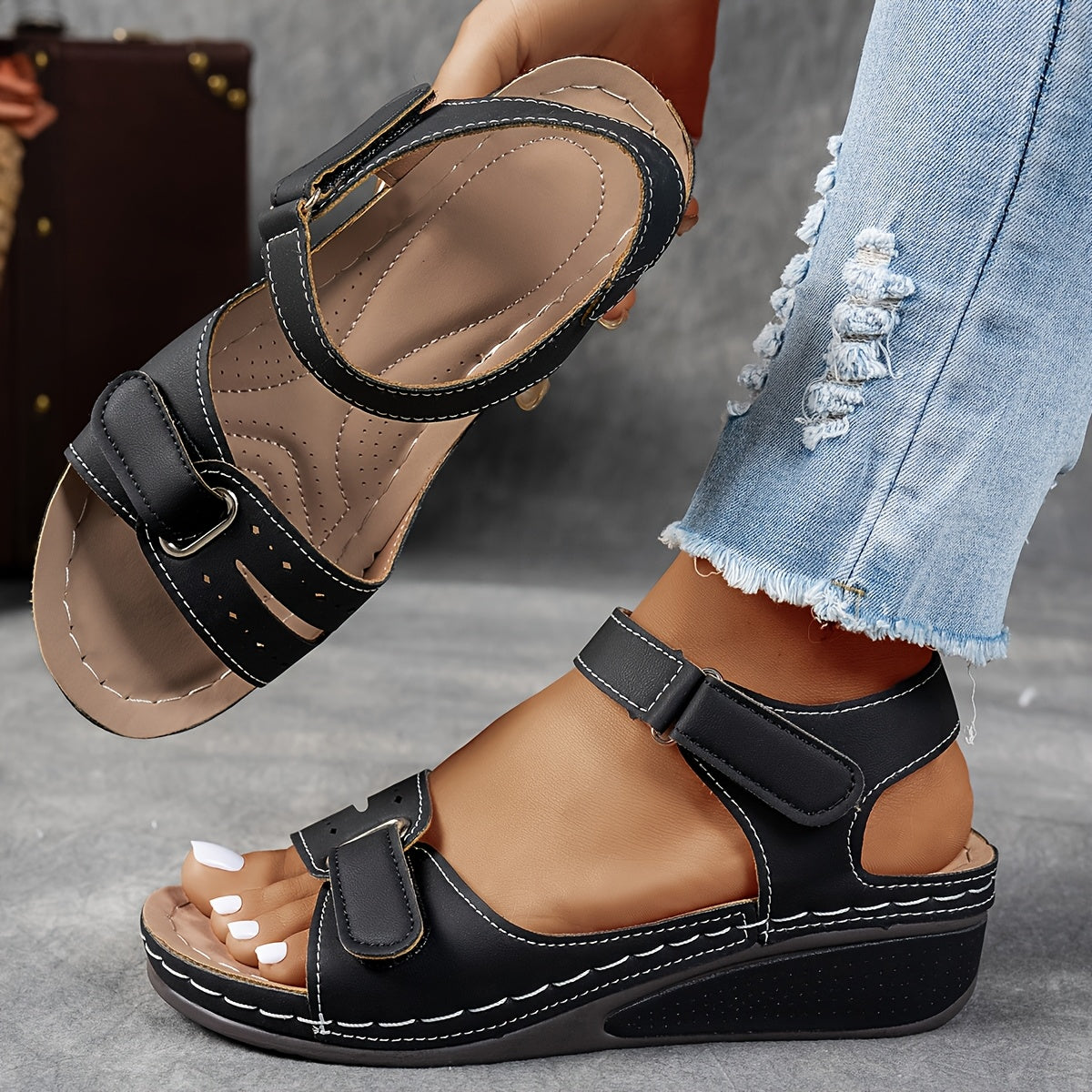 Claire-Ortopediska Komfort Flex Sandaler