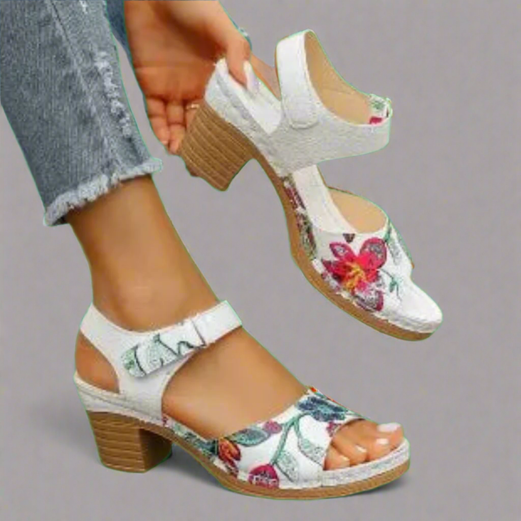 Marisa | Stilsäkra Peep-Toe Sandaler