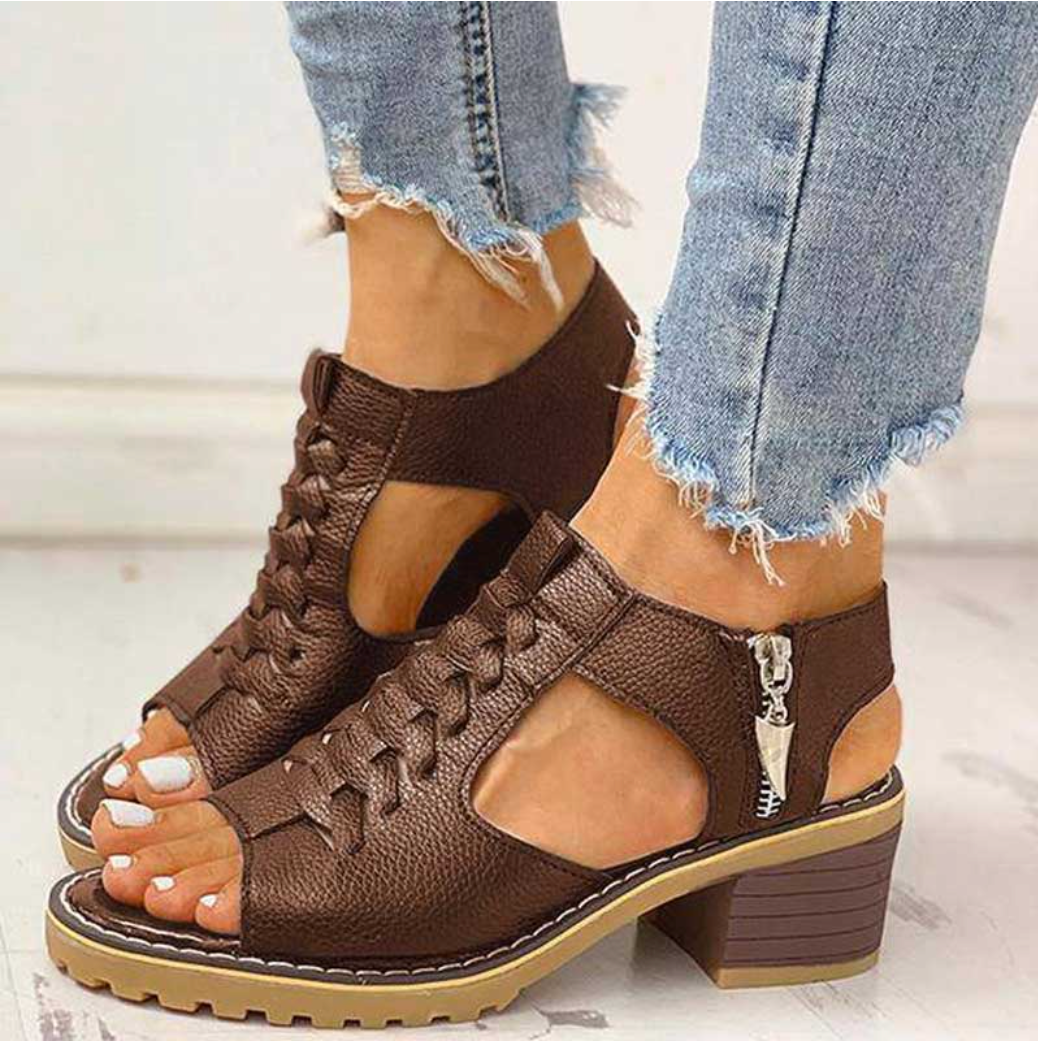 Oona Eleganta Högklackade Sandaler