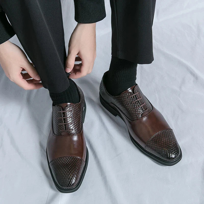 Slyther Luxe Mönstrade Brogues