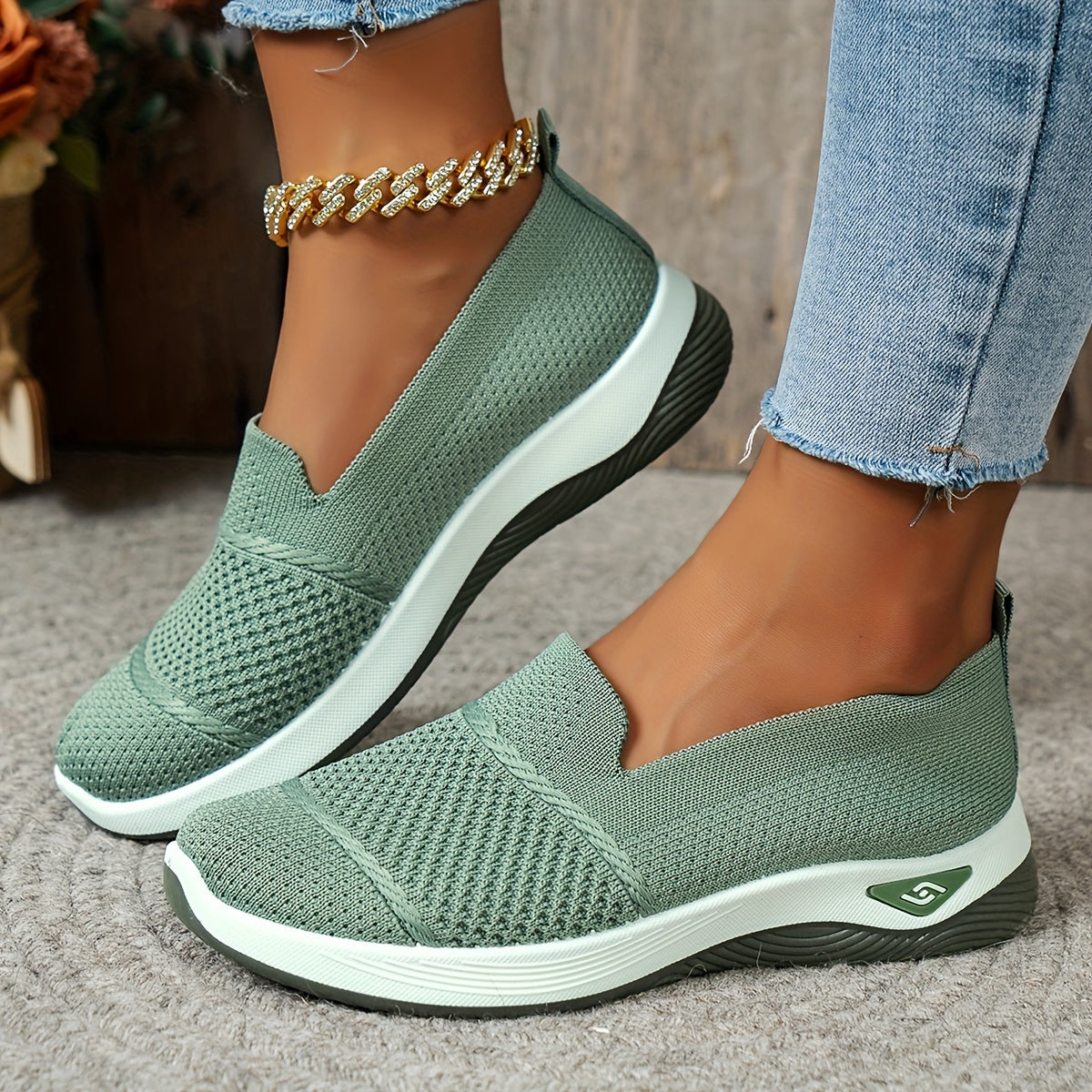 Cora | Bekväma Ortopediska Dam Slip-On Skor