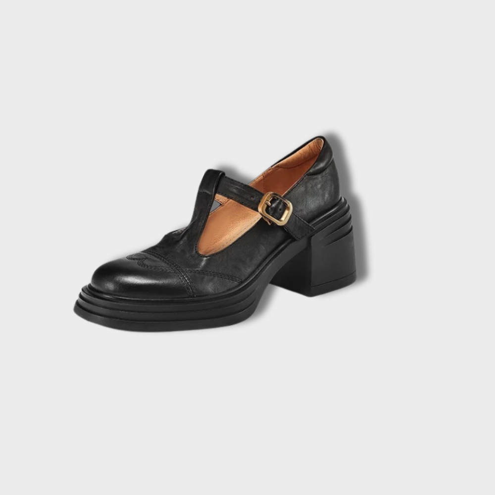 Melve | Eleganta Mary Janes i läder