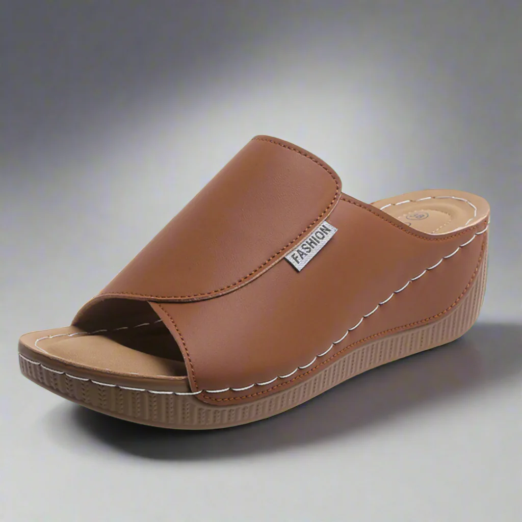 Vivian - Ergonomiska och Halkfria Sandaler för Smärtlindring