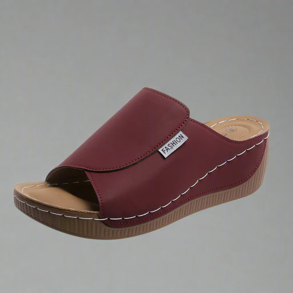 Vivian - Ergonomiska och Halkfria Sandaler för Smärtlindring