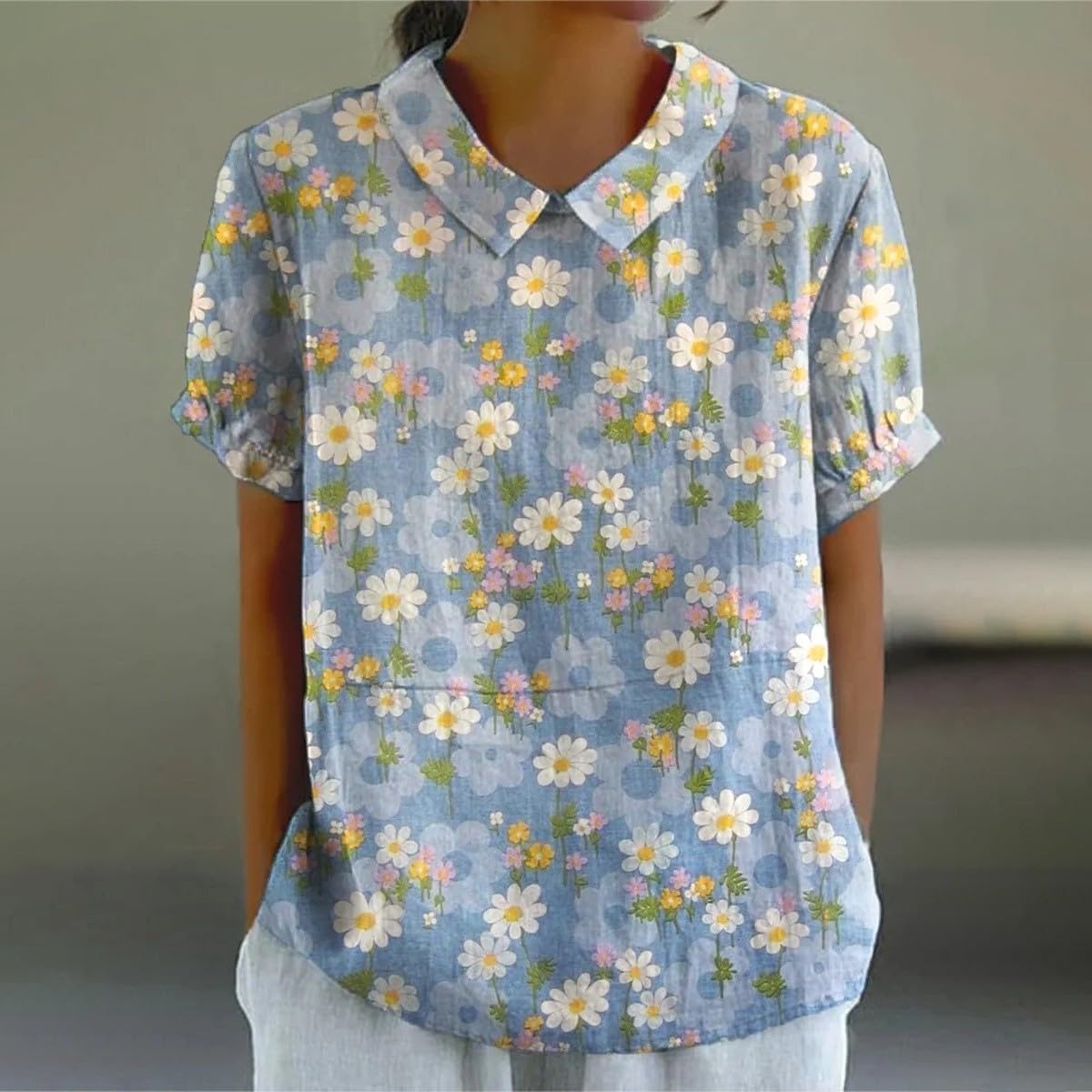 Charlotte | Blommig Blus