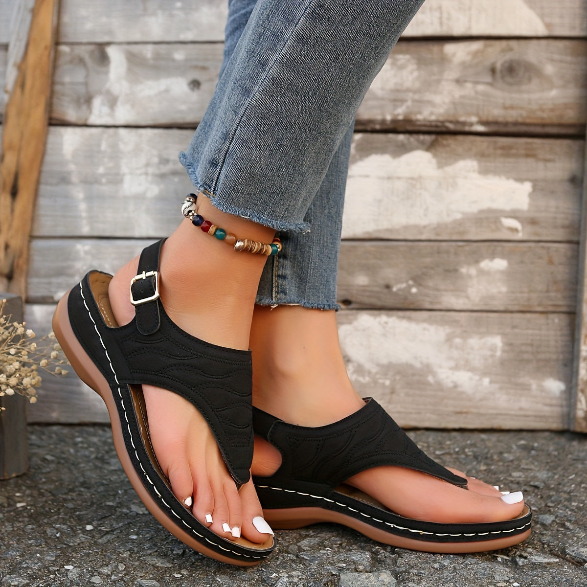 Breeze Clip Tå Sandaler - Inbyggt stöd
