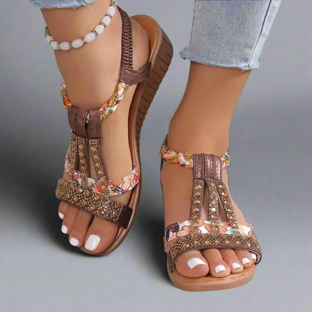Bernatrudis | Eleganta Boho-sandaler för sommaren