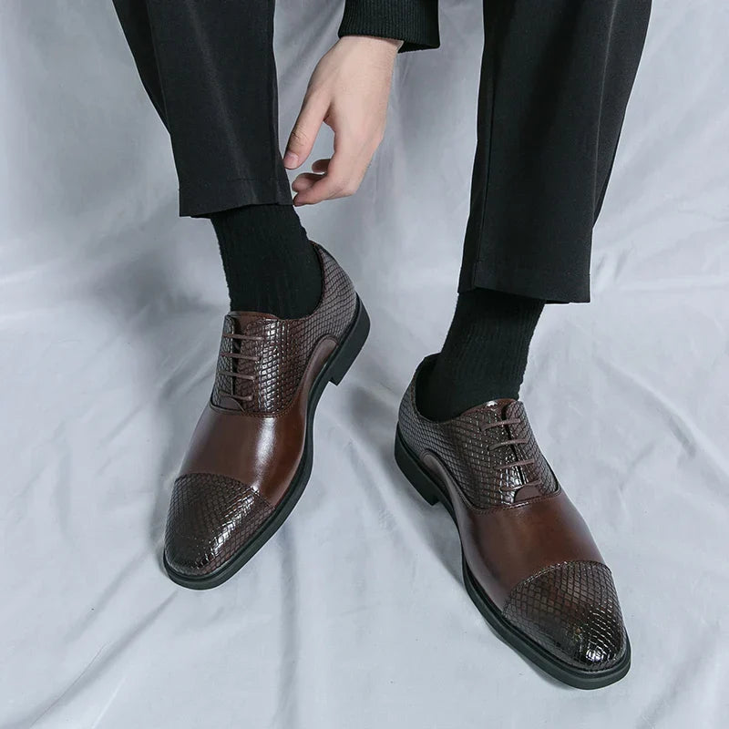 Slyther Luxe Mönstrade Brogues